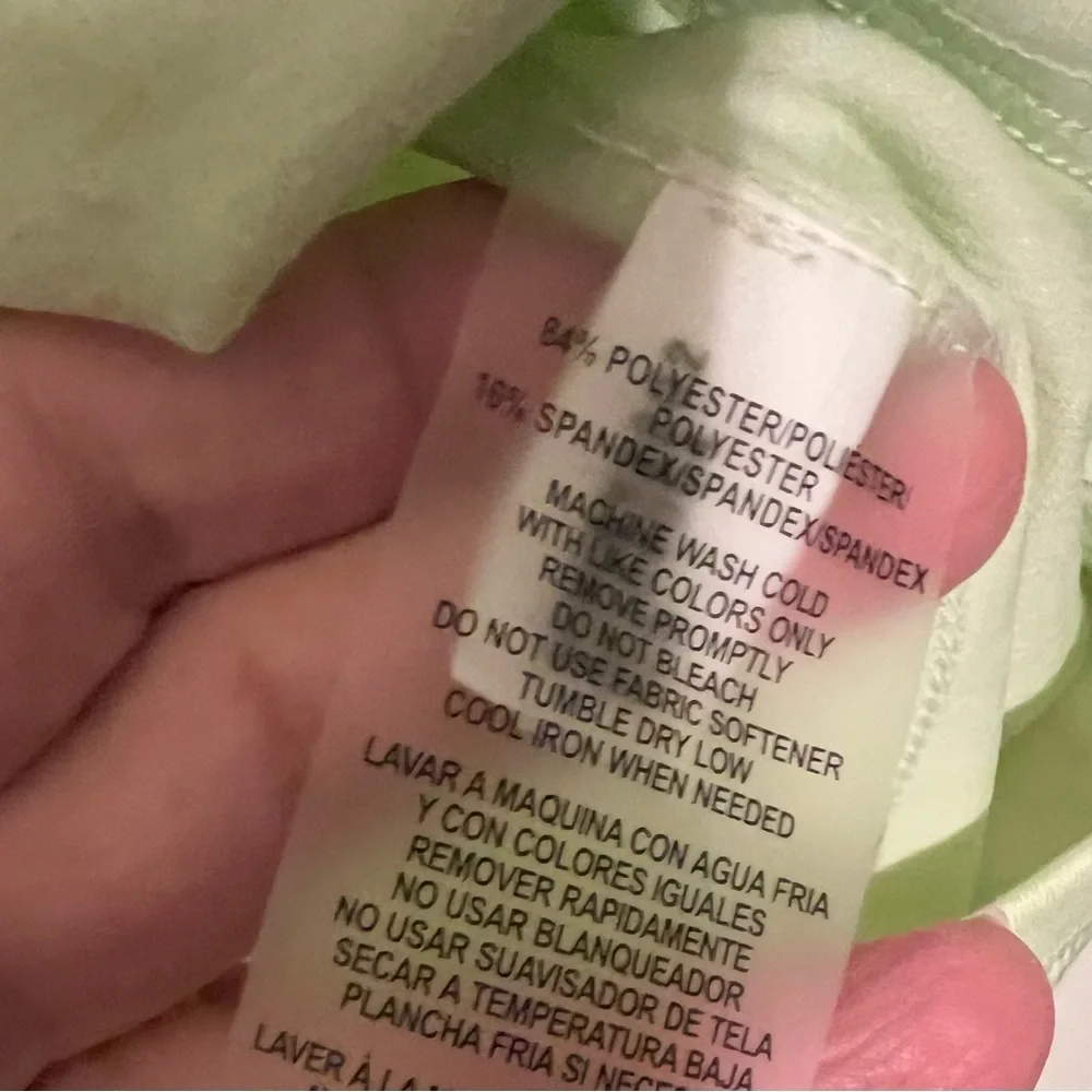 Calvin Klein Women's Mint Green Performance Athletic Dress NWOT S #2100 - Picture 5 of 9